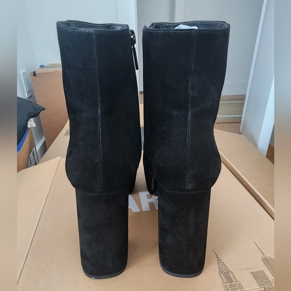 NIB suede platform boots. - Picture 4 of 8